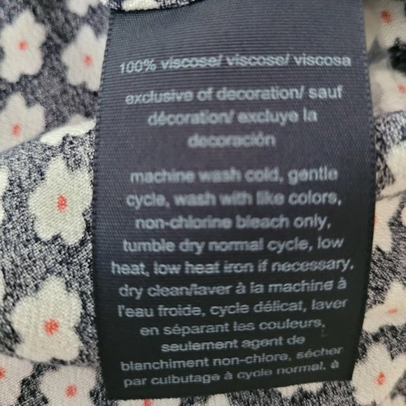 Tommy Hilfiger black blouse - Picture 8 of 9